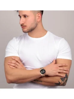 SECTOR Smartwatches | Herrenuhren-01 SMART 46 mm RG MESH BAND R3251545501