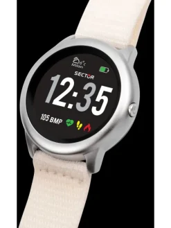 SECTOR Smartwatches | Herrenuhren-01 SMART 46 mm WHITE STRAP R3251545502