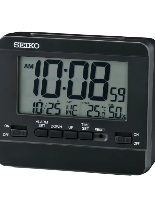 SEIKO Wecker + Co.-Wecker LCD QHL086K