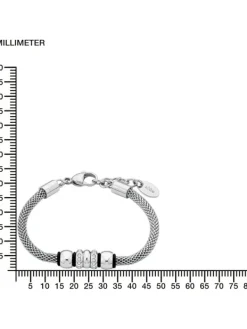 s.Oliver Armbänder-Damen Armband, Edelstahl 9240135