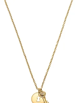 s.Oliver Halsketten + Collier-Damen Halsschmuck gelbvergoldet 2032602