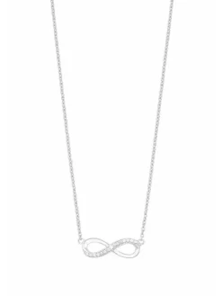 s.Oliver Halsketten + Collier-Damen Kette mit Anhänger Infinity 2012527