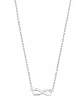 s.Oliver Halsketten + Collier-Damen Kette mit Anhänger Infinity 2017245