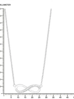 s.Oliver Halsketten + Collier-Damen Kette mit Anhänger Infinity 2012527