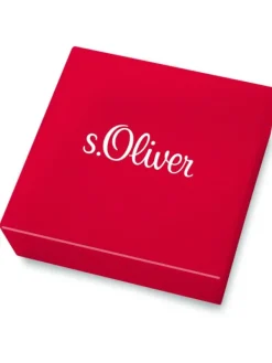 s.Oliver Ohrschmuck-Damen Ohrhänger, 925er Sterling Silber 2015121
