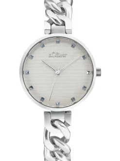 s.Oliver Damenuhren-Fine Time 2033521