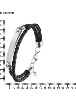 s.Oliver Armbänder-Herren Identarmband, Edelstahl 2020903