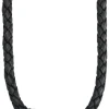 s.Oliver Halsketten + Collier-Herren Ledercollier, Edelstahl 9066681