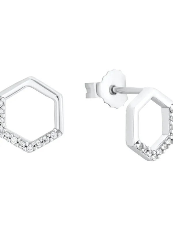 s.Oliver Ohrschmuck-Hexagon 2031421