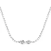 s.Oliver Halsketten + Collier-Silber 925,Halsschmuck,36cm,Infinity 2034963