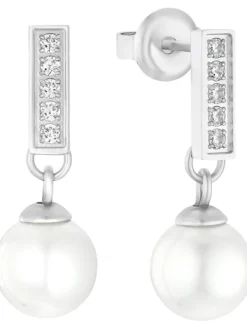 s.Oliver Ohrschmuck-spherical pearl 2031473