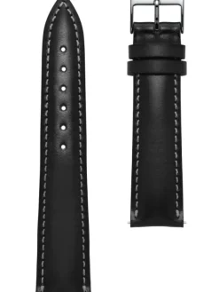 STERNGLAS Uhrenarmbänder | Zubehör-Bridle 20 schwarz silber (poliert) S03-BR02