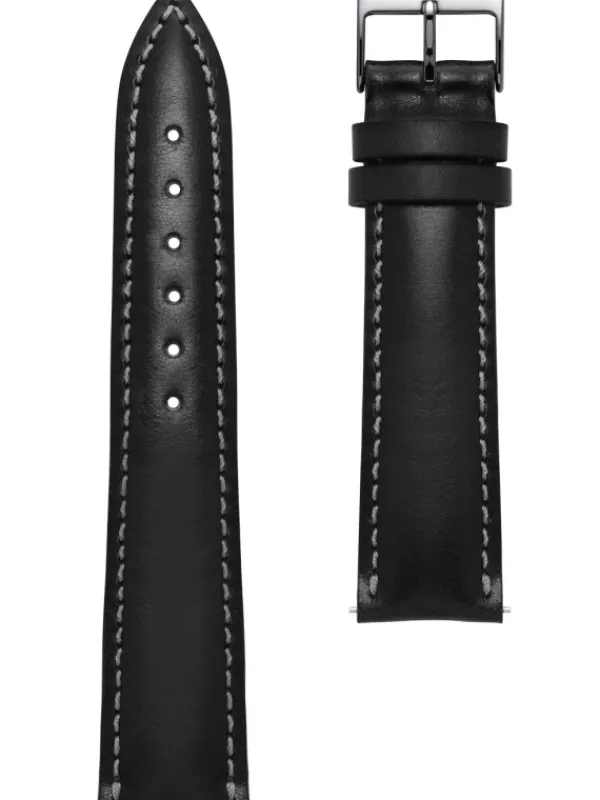 STERNGLAS Uhrenarmbänder | Zubehör-Bridle 20 schwarz silber (poliert) S03-BR02
