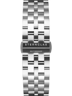 STERNGLAS Uhrenarmbänder | Zubehör-Gliederarmband 20 silber (poliert, matt) S03-ME13