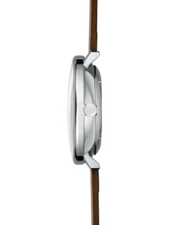 STERNGLAS Herrenuhren-HAMBURG AUTOMATIK Leder Braun glatt S02-HH10-PR04