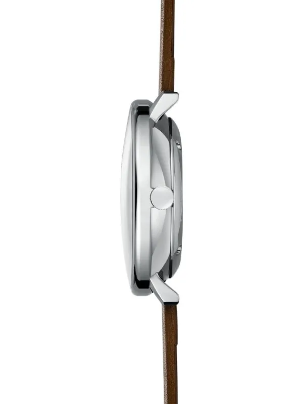 STERNGLAS Herrenuhren-HAMBURG AUTOMATIK Leder Braun glatt S02-HH10-PR04