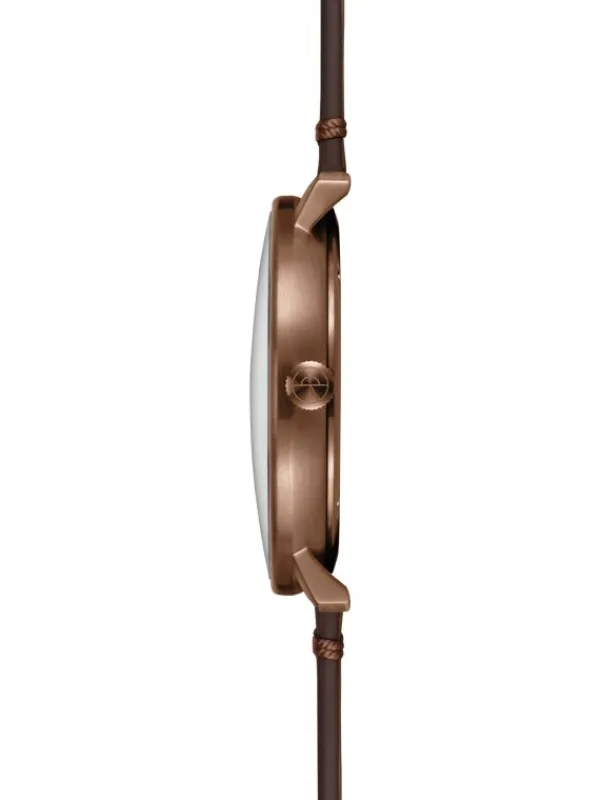 STERNGLAS Herrenuhren-HAMBURG blau bronze S01-HH27-VI17