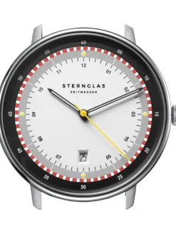 STERNGLAS Herrenuhren | Damenuhren-HAMBURG Edition Hafen Band Nylon signalorange S01-HHH16-FI02