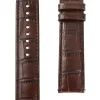STERNGLAS Zubehör-Heritage, L, 20 mm, dunkelbraun, gold poliert S03-HE01
