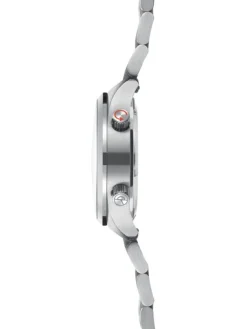 STERNGLAS Herrenuhren-MERION Taucheruhr schwarz-rot Set zwei Bänder S02-ME03-SET