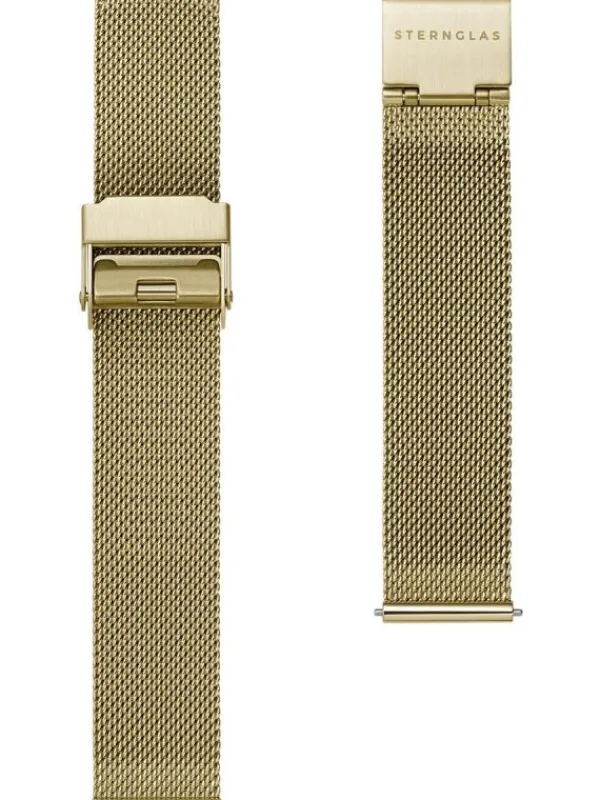 STERNGLAS Uhrenarmbänder | Zubehör-Milanaise, gold S03-MI-gold