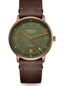 STERNGLAS Herrenuhren | Damenuhren-NAOS AUTOMATIK Edition Bronze S02-NAR19-VI17