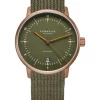 STERNGLAS Herrenuhren | Damenuhren-NAOS Automatik dunkelgrün bronze Band Field waldgrün S02-NA35-FI05