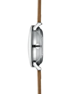 STERNGLAS Herrenuhren | Damenuhren-NAOS Automatik weiß Leder S02-NA01-PR01