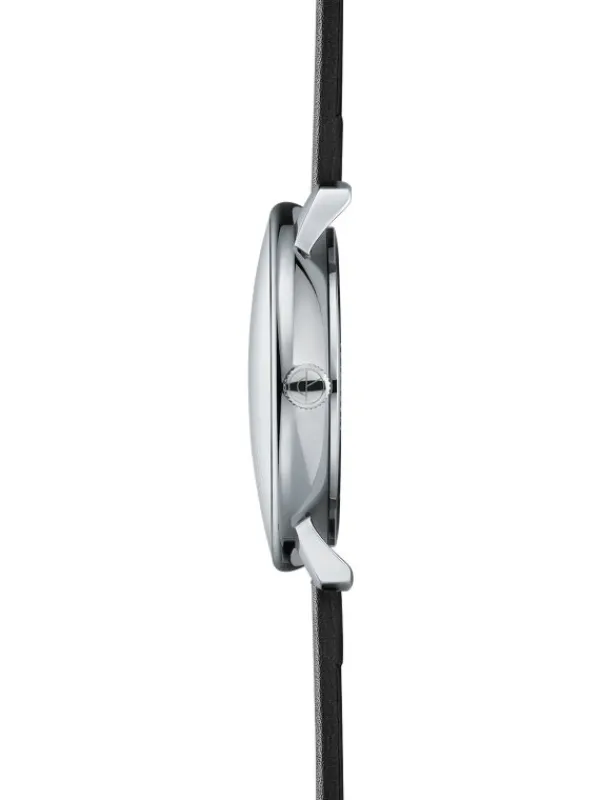 STERNGLAS Herrenuhren | Damenuhren-NAOS hellbraun silber Leder Premium schwarz S01-NA38-PR07