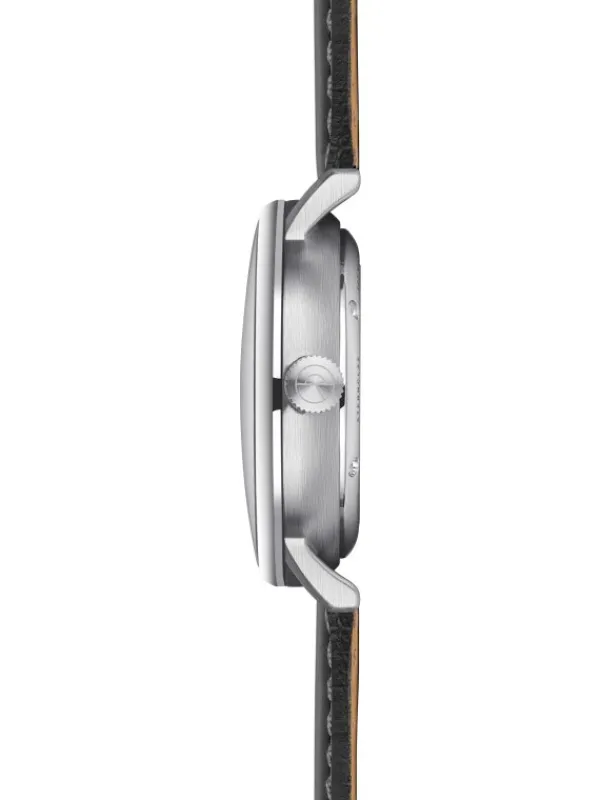 STERNGLAS Herrenuhren | Damenuhren-NAOS PRO Automatik alabaster Band Bridle schwarz S02-NP26-BR02