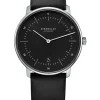 STERNGLAS Herrenuhren | Damenuhren-NAOS schwarz Leder S01-NA03-PR07