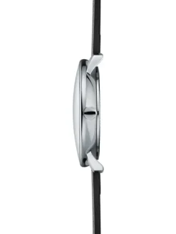 STERNGLAS Herrenuhren-NAOS weiß schwarz Leder S01-NA01-PR07