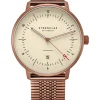 STERNGLAS Herrenuhren-NAOS XL Automatik Bronze Albaster 42mm Band Super Slim Bronze S02-NX42-ME10