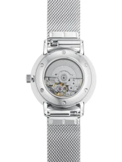 STERNGLAS Damenuhren-NAOS XS Automatik Band Milanaise silber S02-ND01-MI01