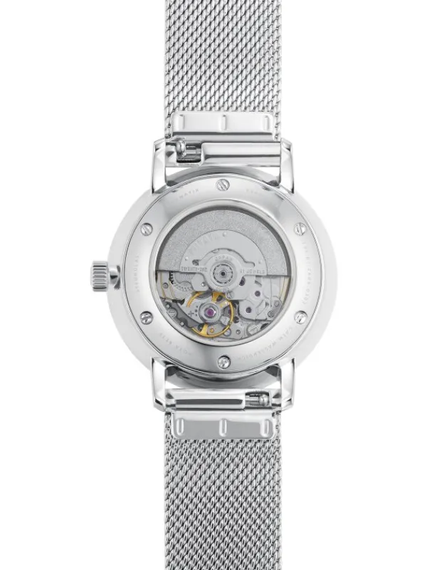 STERNGLAS Damenuhren-NAOS XS Automatik Band Milanaise silber S02-ND01-MI01