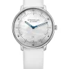 STERNGLAS Damenuhren-NAOS XS Edition Perlmutt weiß Leder 16 weiß S01-NDP01-KL12