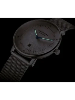 STERNGLAS Damenuhren-NAOS XS Edition Perlmutt weiß Milanaise S01-NDP01-MI01