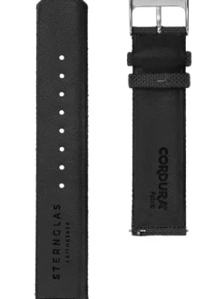 STERNGLAS Zubehör-Nylon, L, 20 mm, steingrau, silber poliert S03-NY01