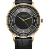 STERNGLAS Herrenuhren-SEDIUS schwarz gold / Heritage schwarz S01-SD04-HE03