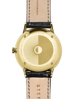 STERNGLAS Herrenuhren-SEDIUS schwarz gold / Heritage schwarz S01-SD04-HE03