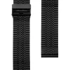 STERNGLAS Uhrenarmbänder-Super Slim 20 schwarz S03-ME11
