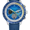 STERNGLAS Herrenuhren-TACHYMETER 2.0 dunkelblau Band Kautschuk dunkelblau S01-TM06-KA05
