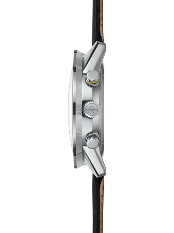 STERNGLAS Herrenuhren-TACHYMETER 2.0 dunkelblau Modena schwarz S01-TM06-MO01
