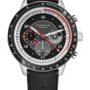 STERNGLAS Herrenuhren-TACHYMETER 2.0 schwarz Band Kautschuk schwarz S01-TM03-KA04