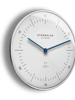 STERNGLAS Wecker + Co. | Wanduhren-Wanduhr NAOS 30cm weiß FUNK S14-008