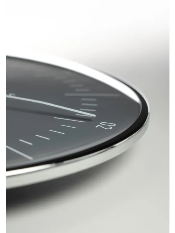 STERNGLAS Wecker + Co. | Wanduhren-Wanduhr NAOS 30cm grau FUNK S14-009