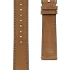 STERNGLAS Zubehör-Wildleder 20mm braun silber Schließe poliert S03-WL01