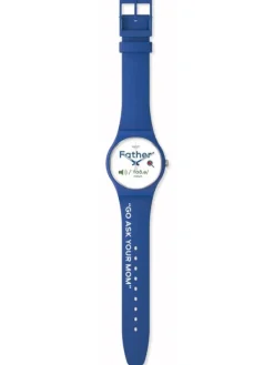 SWATCH Herrenuhren-ALL ABOUT DAD SO29Z704