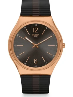 SWATCH Herrenuhren-BIENNE BY NIGHT SS07G102
