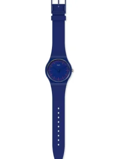 SWATCH Damenuhren-BLUENRED SUON146